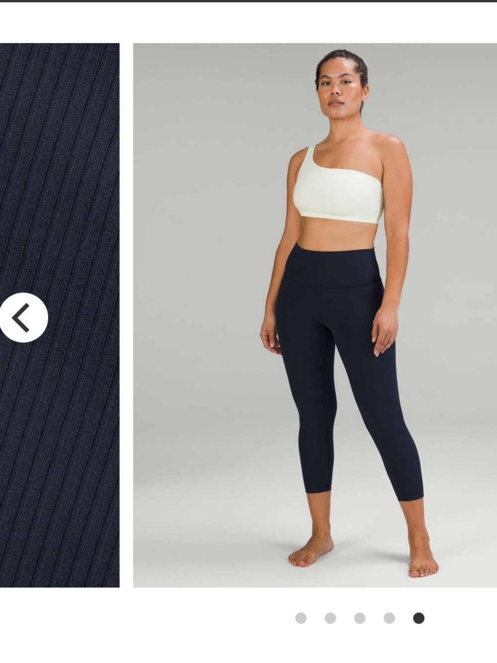 Barry’s Lululemon Align Ribbed Legging 25” Navy Size 6